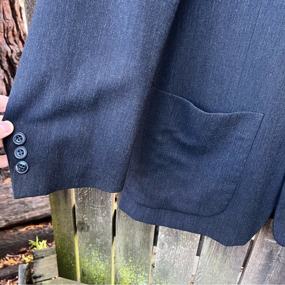 Banana Republic Men’s 100% Wool Blazer Sz 40R - Picture 5 of 16